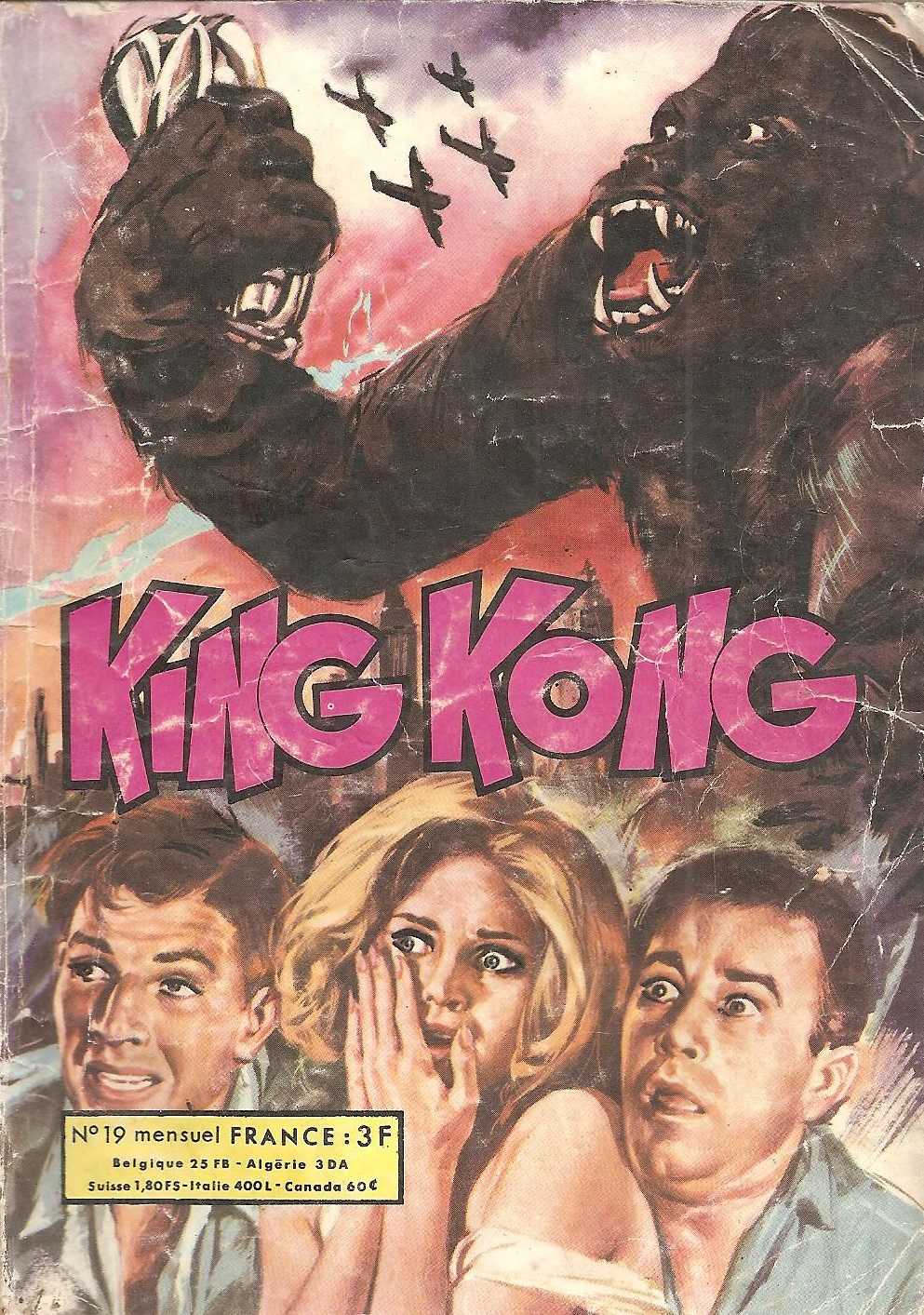Scan de la Couverture King Kong 1 n 19